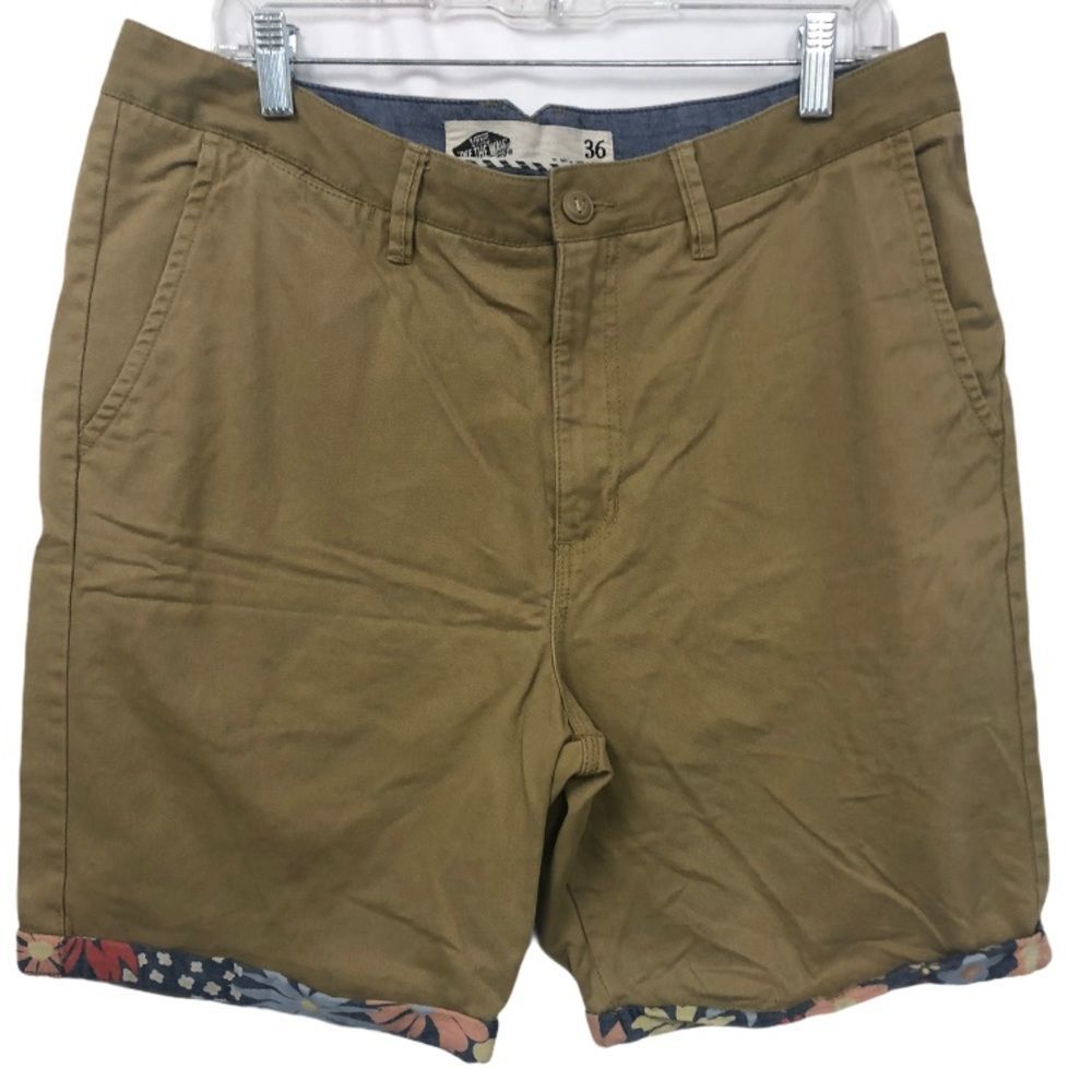VAN TAN SHORTS FLORAL CUFF 36 SI65